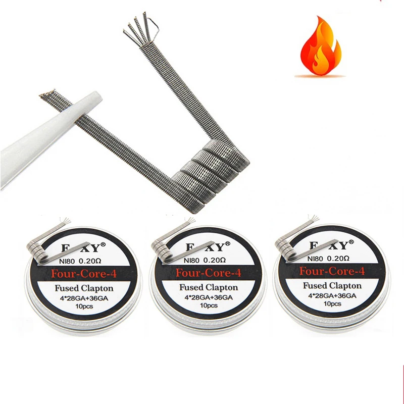 10 teile/schachtel Ni80 Vorgef – Coil Building Kit Bewertung und Preis